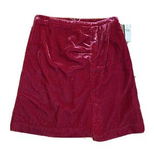 Anthropologie Connie Montie Velvet Velour Skirt Ma